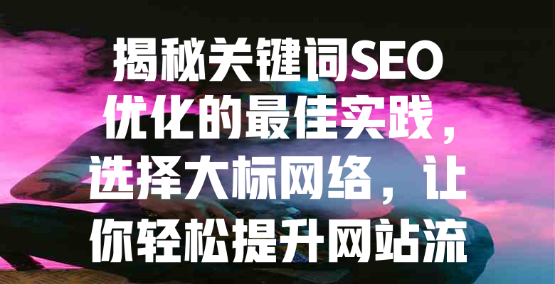 揭秘关键词SEO优化的最佳实践,选择大标网络,让你轻松提升网站流量! 一