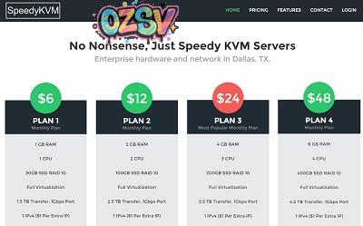 speedykvm-$7/kvm/1g内存/500g硬盘/2.5T流量/G口/windows-欧站网