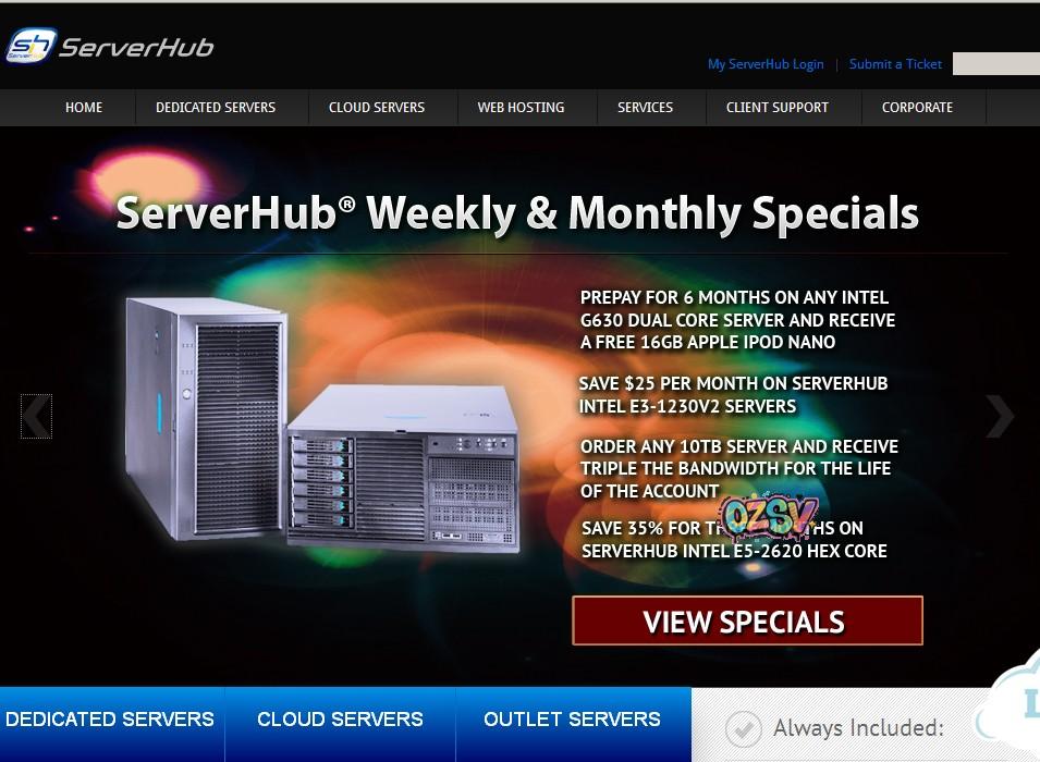 serverhub-6.99$/3核/2g内存/40gSSD/5IP/3T流量/凤凰城-欧站网