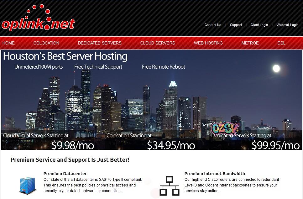 oplink oplink/onapp/xen/100M不限流量vps