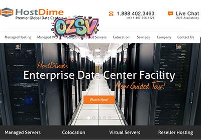 #特价: hostdime-$99/E3-1230/8G内存/1T硬盘/10T流量/IPMI-欧站网