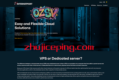 internetport：瑞典VPS，无视版权，€2/月，512M内存/1核/10gSSD/5T流量-欧站网