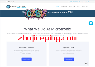 microtronix：$3.5/月，美国不限流量VPS，1G内存/4核/30gSSD/1Gbps带宽-欧站网