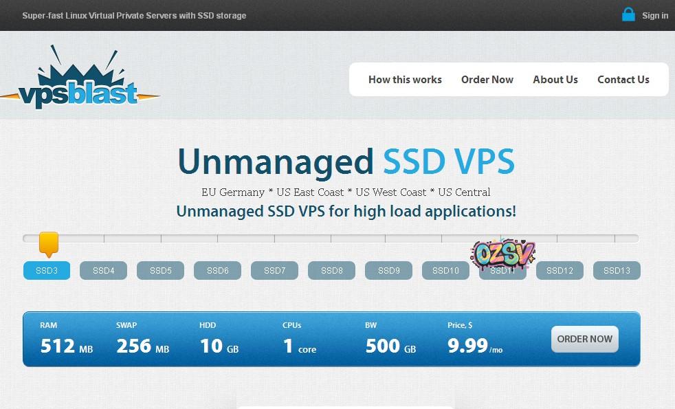 vpsblast BandwagonHost-512M内存年付10刀再次来袭