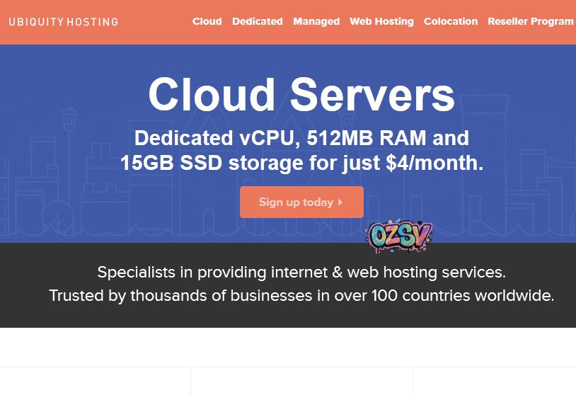 UBI-4$/KVM/512m内存/15gSSD/1T流量/7数据中心-欧站网