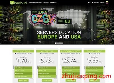 bacloud：高端服务器5折，€52.5/月，E5-2620v4，16gDDR4，2*250gSSD，50T流量，支付宝-欧站网