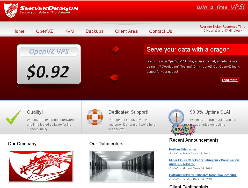 SecureDragon-适用于”不可描述”山越岭的VPS-欧站网