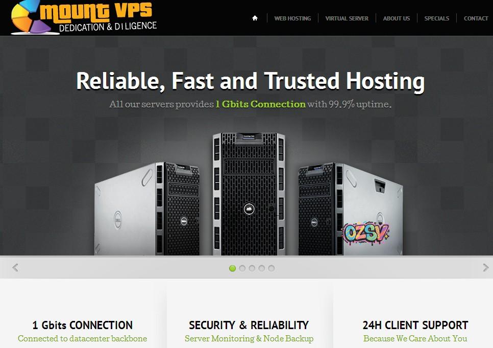 mountvps1 mountvps-4g内存/60g硬盘/1750g流量/月付6.49美元