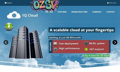 1qcloud -6.96美元/10T超大流量VPS云/1g内存/30gSSD/美国机房-欧站网