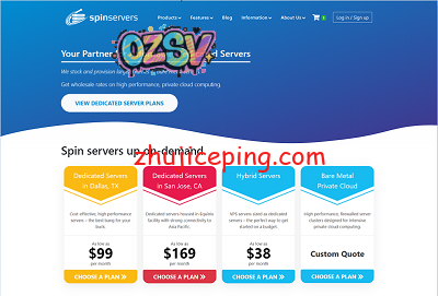 spinservers：简单测评刚上线试运营的圣何塞VPS-欧站网