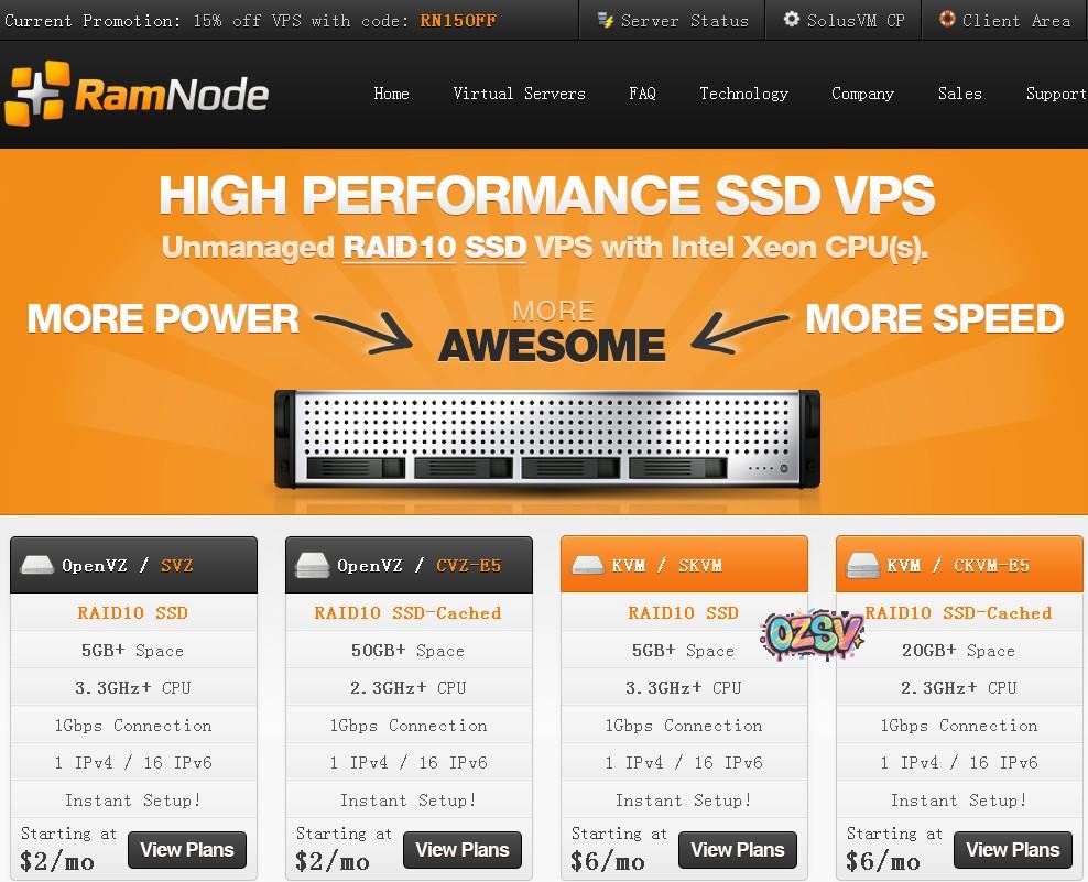 ramnode-VPS全场最高5.8折/又开始免费送IP啦-欧站网