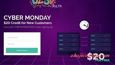 #CyberMonday# VULTR – 免费送20美元，CyberMonday，仅限24小时，可支付宝-欧站网