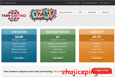 tnahosting：$15/年，芝加哥VPS，KVM/1G内存/2核/15gSSD/5T流量-欧站网