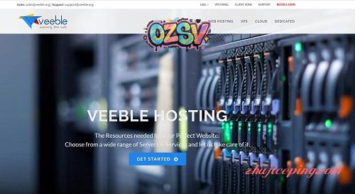 veeble-建站VPS/月付4美元起/不限流量/有Windows 2003-欧站网