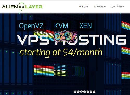 alienlayer-OVZ/XEN/KVM/特价版/全线6折促销-欧站网