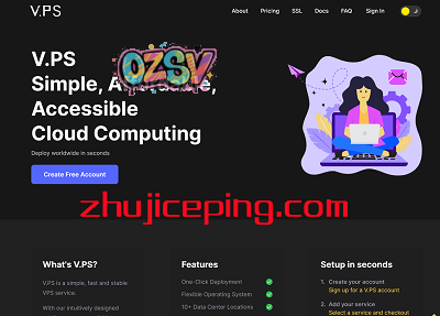 V.PS：便宜荷兰VPS，低至€9.95/年，1G内存/1核/15gSSD/1T流量-欧站网