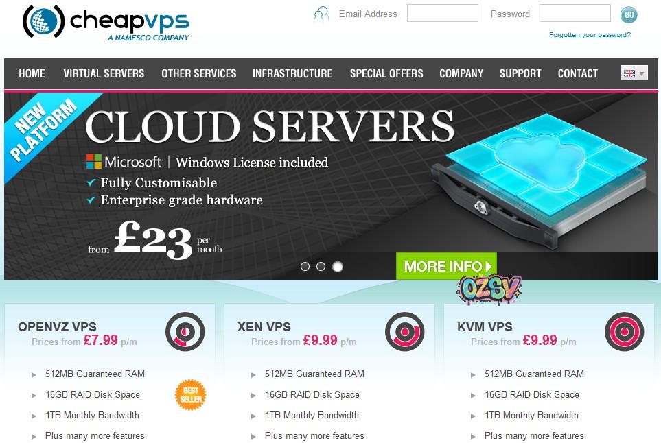 cheapvps.co_.uk_ cheapvps.co.uk-256m内存KVM/10gSSD/1T流量/25英镑年付
