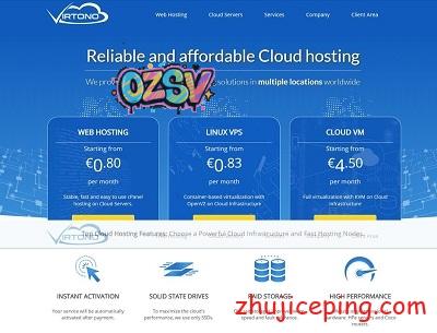 virtono：€9.95/年，512M内存/20gSSD/罗马尼亚/荷兰等5个可选机房-欧站网