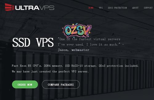 ultravps-全场4折/512M内存/10gSSD/1T流量/2IP/年付$16-欧站网
