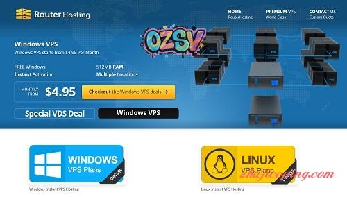 routerhosting-$4.95/windows vps/512m内存/30g硬盘/1T流量/洛杉矶-欧站网