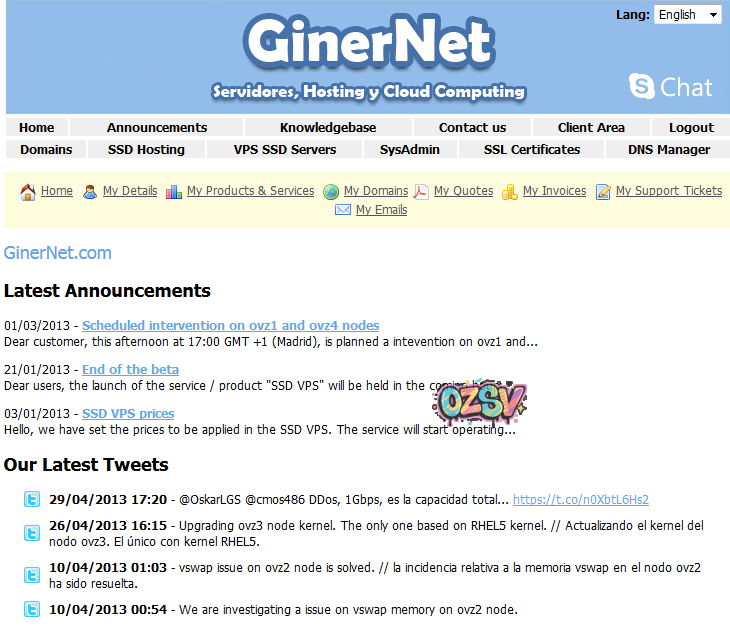 GinerNet-512M内存/512Mvswap/5Gssd/年付17欧元-欧站网