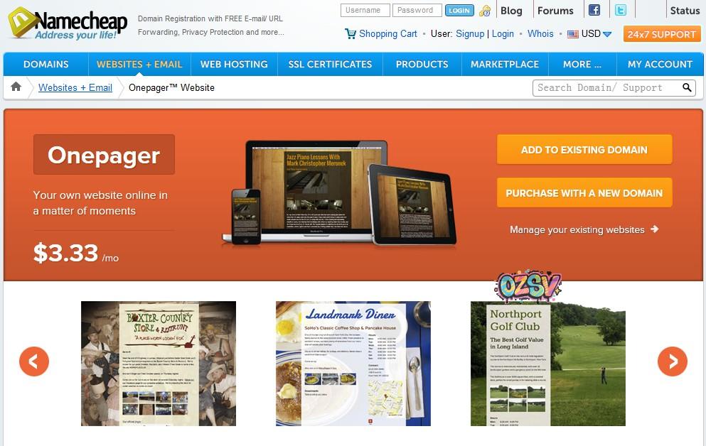 namecheap namecheap-优惠1美元注册域名,服务器半价,虚拟主机VPS均有折扣