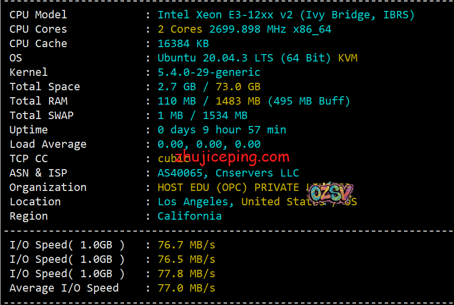 依旧是那么稳，简单测评hostdare美国cn2 gia VPS，电信CN2、联通和移动走AS4837-欧站网