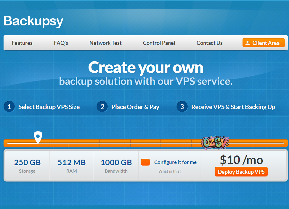 backupsy backupsy-基于KVM的备份VPS-500G硬盘-月付7刀/G口