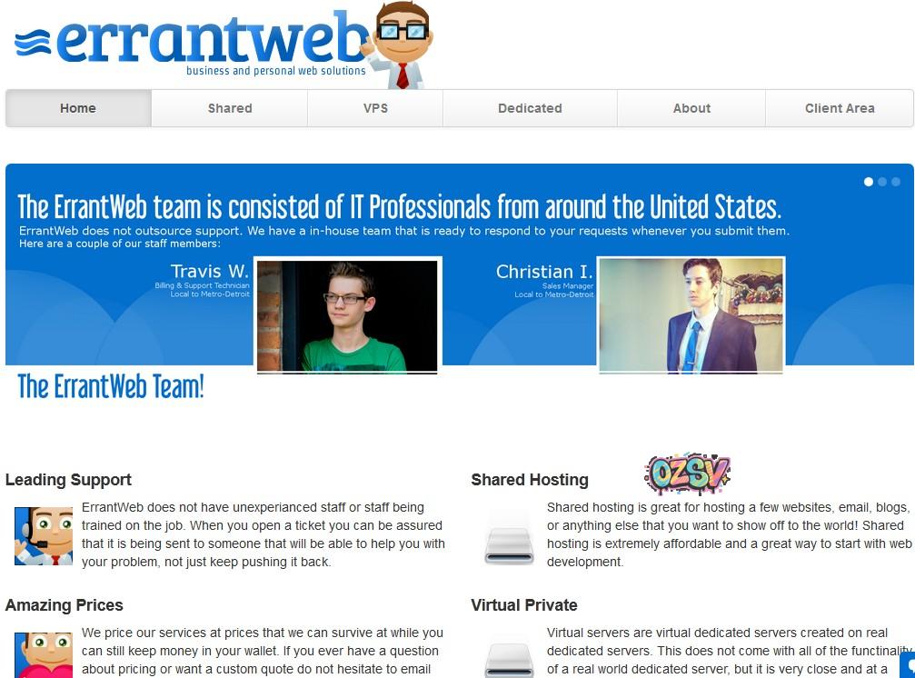 errantweb errantweb-10美元VPS/圣迭戈.加州