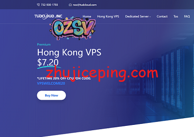 #11.11# tudcloud：香港VPS5折，低至$17/年；香港\美国独立服务器，9折优惠-欧站网