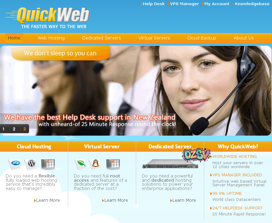 quickweb-256M内存/年付15美元/凤凰城/洛杉矶/佛罗里达-欧站网