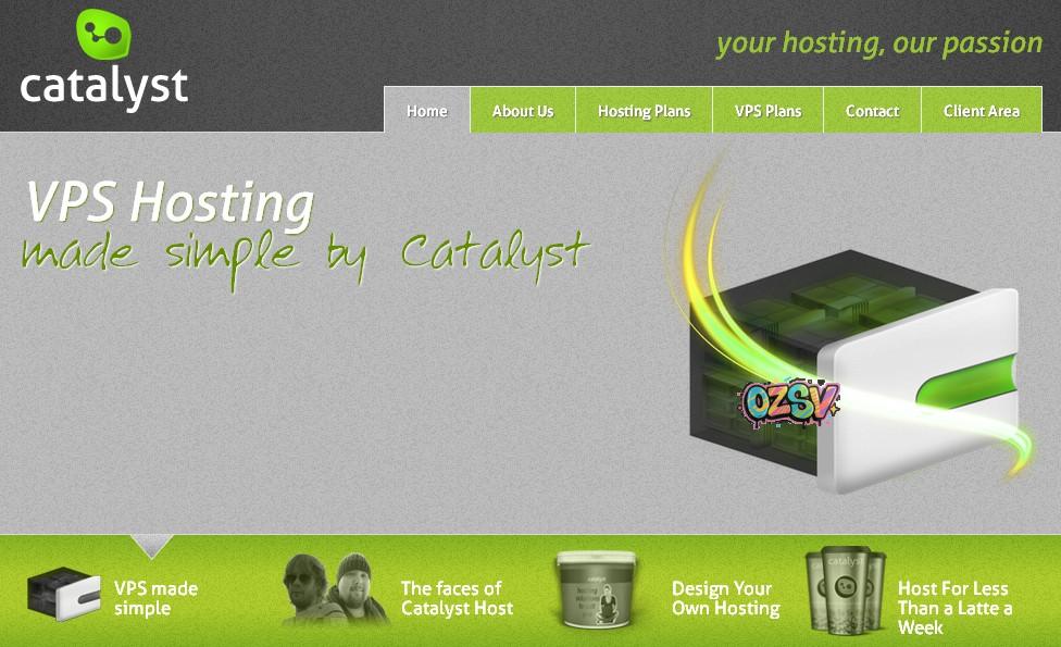 catalysthost catalysthost-256m内存KVM年付25美元