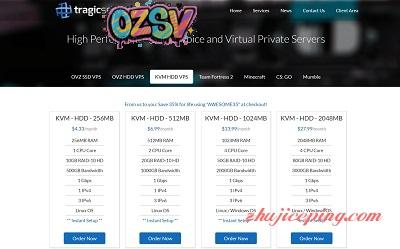 tragicservers -6折优惠/“阵亡将士纪念日”促销/洛杉矶VPS-欧站网