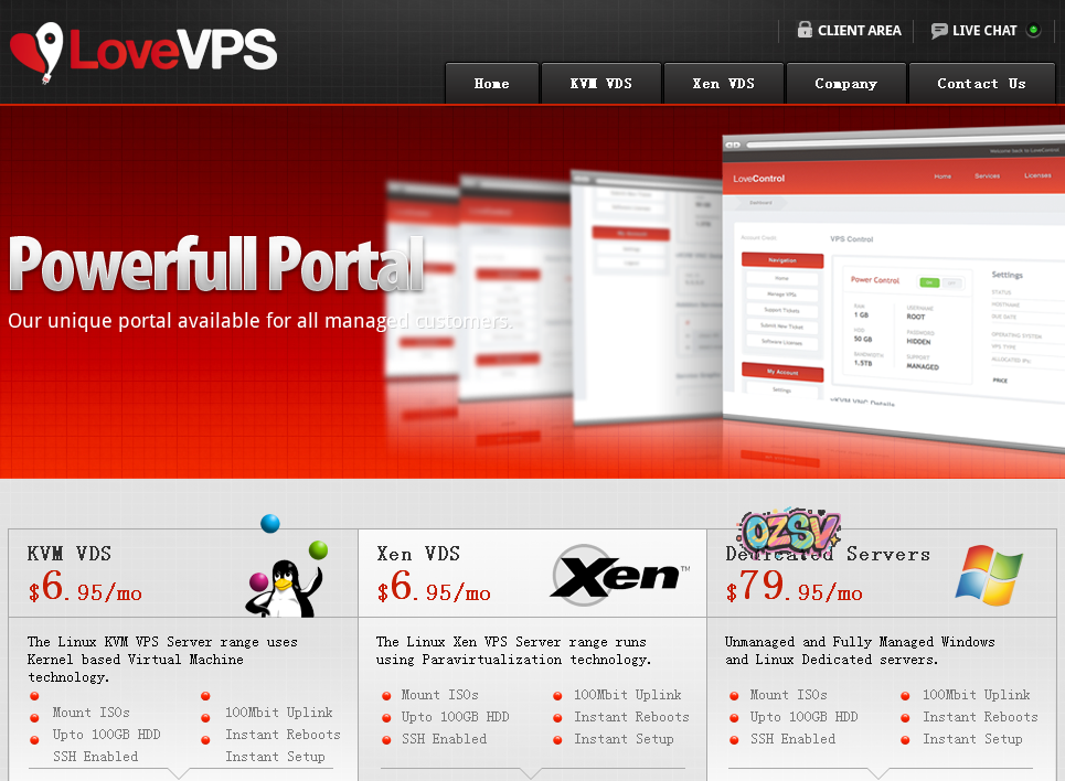 lovevps-$7/KVM/2g内存/25gssd/1T流量/佛罗里达-欧站网