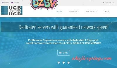 ugbee – 每月100T大流量VPS/8G内存/4T硬盘/1Gbps带宽/49欧-欧站网