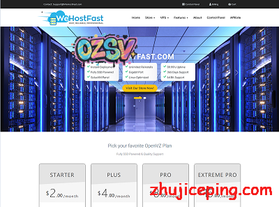 wehostfast：5折优惠码，洛杉矶便宜VPS，$12/年，1G内存/1核/10gSSD/1T流量-欧站网