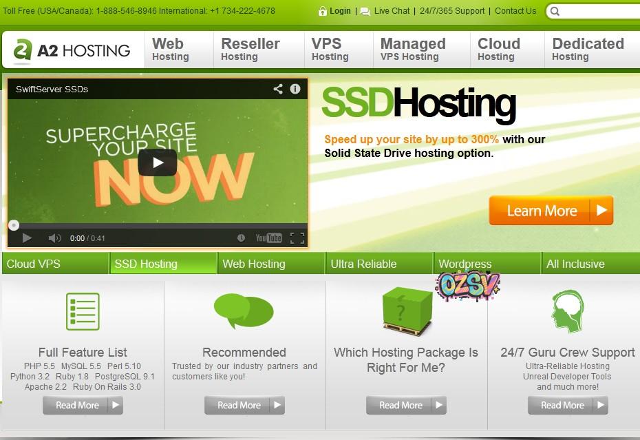 推荐:a2hosting-4.8折无限主机(SSD)-欧站网