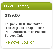 111 singlehop-服务器免费升级G口30T月流量