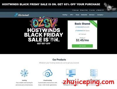 #BlackFriday# hostwinds：3.5折，虚拟主机($20/年)，VPS，尤其推荐独立服务器（$32/月）-欧站网