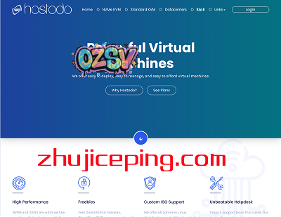 #黑五# hostodo：美国VPS，7折优惠+双倍NVMe，低至$13.99/年，512M内存/1核/16gNVMe/3T流量-欧站网