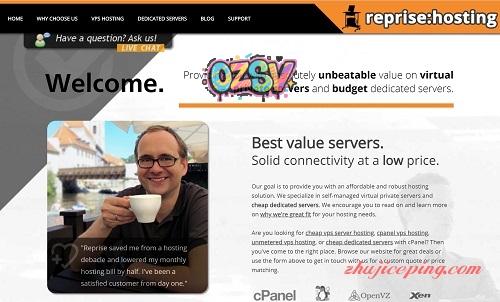 reprisehosting：西雅图，$30/L5640/16g内存/1T/50M不限/4IP-欧站网