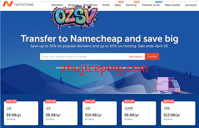 namecheap:转入域名7折,有效期一周,就算当做续费也是划算的!-欧站网