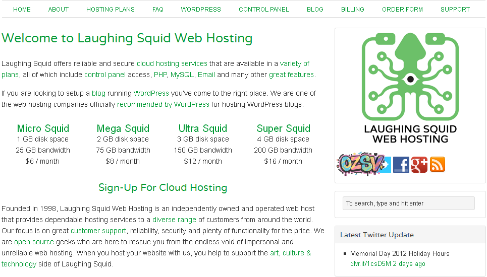 laughingsquid Laughing Squid主机介绍