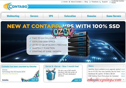 推荐：contabo-9.99欧/kvm/8g内存/200gSSD/100m不限流量/免费快照-欧站网