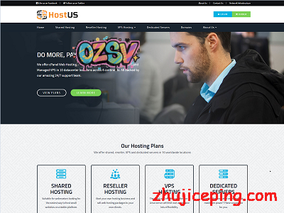 hostus：荷兰10Gbps带宽+高性能VPS，仅需$20/年，KVM/512M内存/1核/15gNVMe/2T流量-欧站网