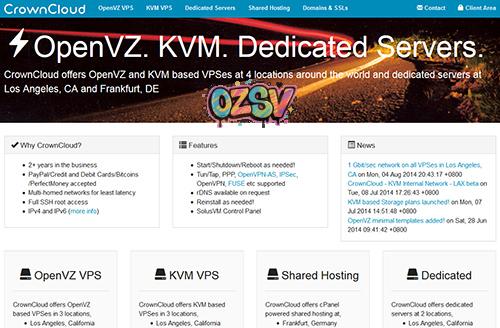 crowncloud-$7/Kvm/2g内存/30g硬盘/3T流量/洛杉矶/QR机房-欧站网