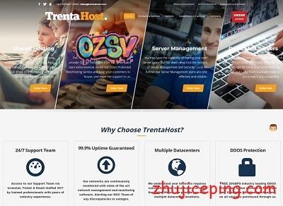 trentahost：$5/月，波特兰，KVM虚拟，1Gbps带宽，不限流量VPS-欧站网