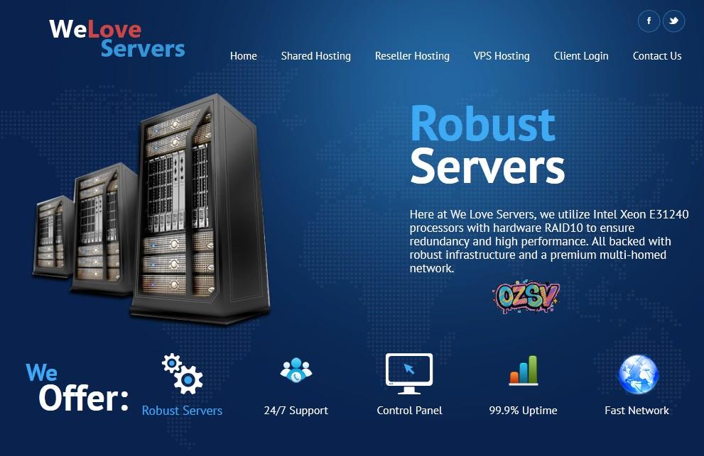 推荐:weloveservers-38$/年付/2g内存/8核/60g硬盘/2T流量-欧站网