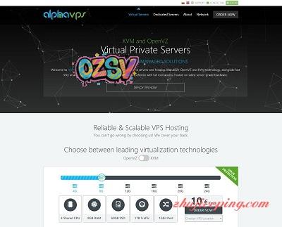 #黑5# alphavps：€15年/KVM/512m内存/128g硬盘/多个机房可选-欧站网