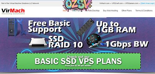 VirMach-$1/128m内存/5gSSD/100g流量/10m端口/纽约-欧站网
